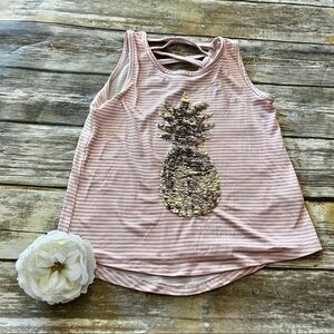🐠SEQUIN PINEAPPLE TANK